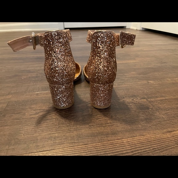 Blush Glitter Shoes - Picture 2 of 3